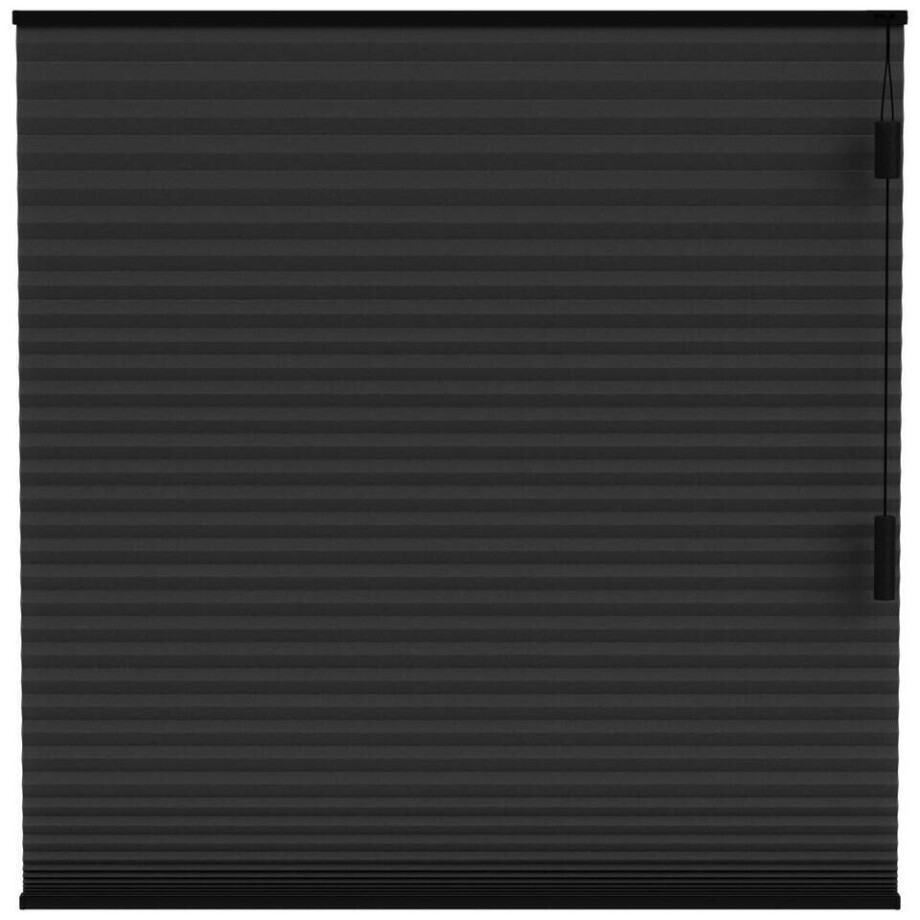 25% korting - Leen Bakker - Fenstr Plisségordijn Boston Dubbel 25mm Lichtdoorlatend - (15020) - Polyester - Zwart - 120x10x10 Cm 25% korting - Leen Bakker - Fenstr Plisségordijn Boston Dubbel 25mm Lichtdoorlatend - (15020) - Polyester - Zwart - 120x10x10 Cm afbeelding 1