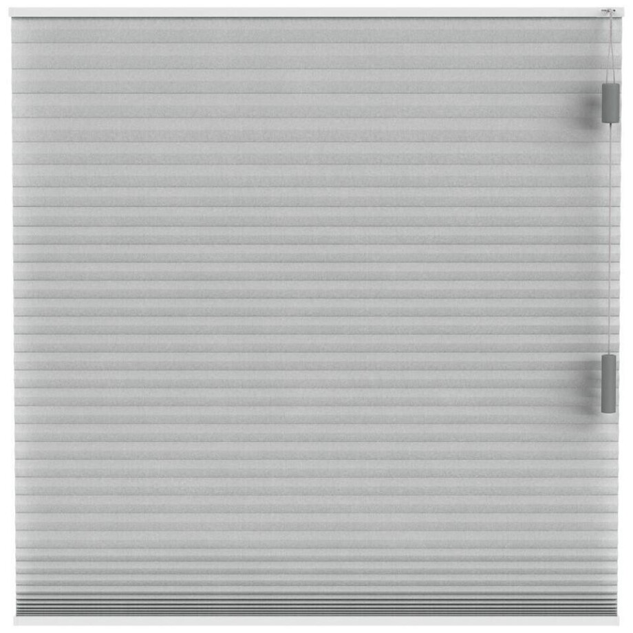 Leen Bakker - Fenstr Plisségordijn Seattle Dubbel 25mm Lichtdoorlatend - Linnen (25512) - Polyester - Grijs - 120x10x10 Cm afbeelding 1