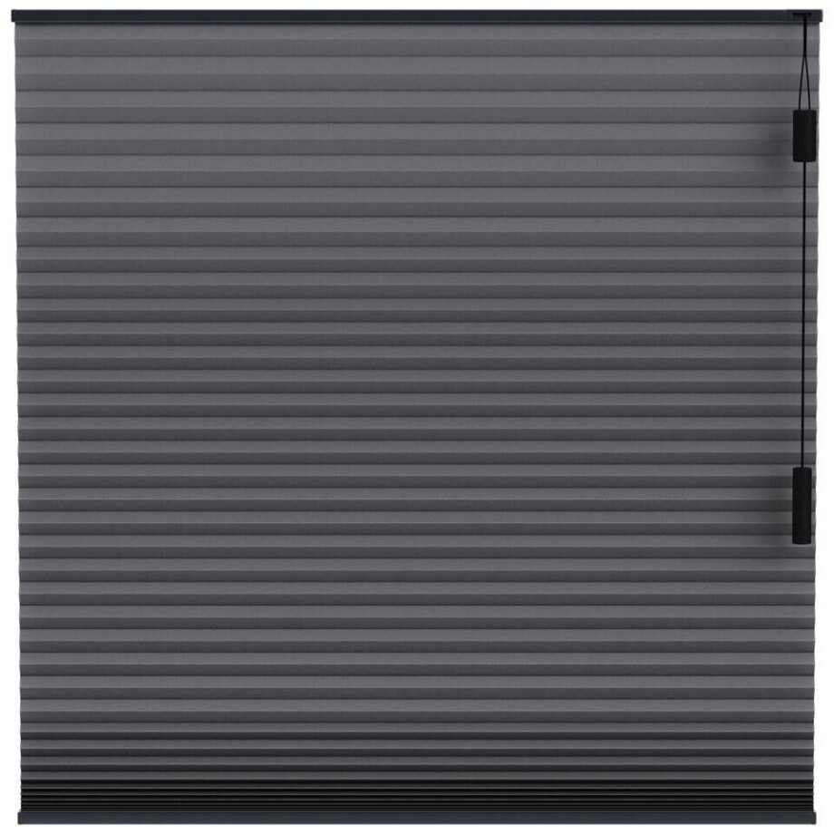 25% korting - Leen Bakker - Fenstr Plisségordijn Montreal Dubbel 25mm Lichtdoorlatend - Antraciet (20713) - Polyester - Grijs - 120x10x10 Cm afbeelding 1