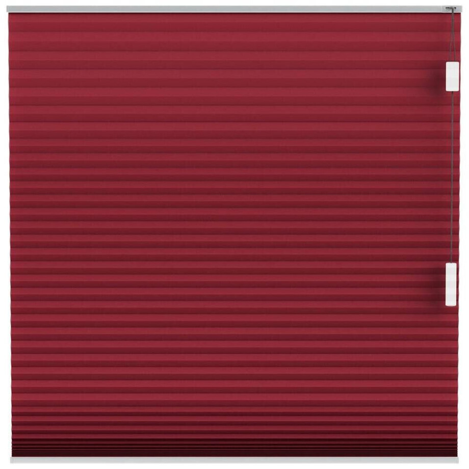 Leen Bakker - Fenstr Plisségordijn Montreal Dubbel 25mm Lichtdoorlatend - Bordeaux 65601 - Polyester - Rood - 120x10x10 Cm afbeelding 1