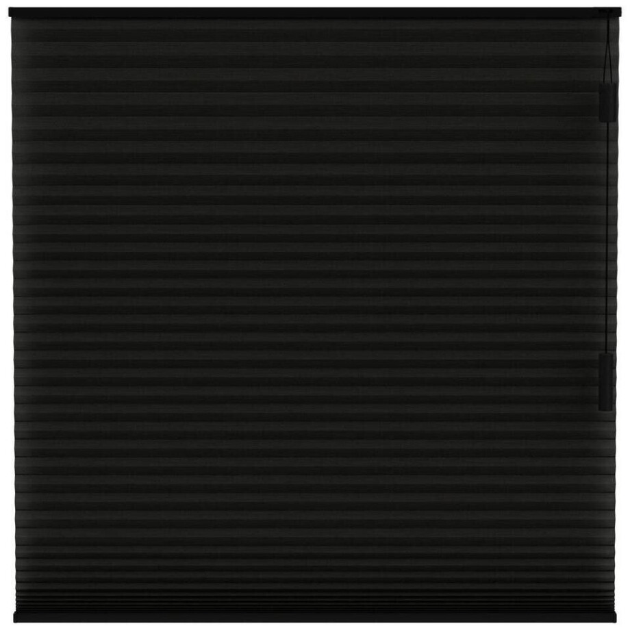 25% korting - Leen Bakker - Fenstr Plisségordijn Chicago Dubbel 25mm Verduisterend - (15023) - Polyester - Zwart - 120x10x10 Cm afbeelding 1