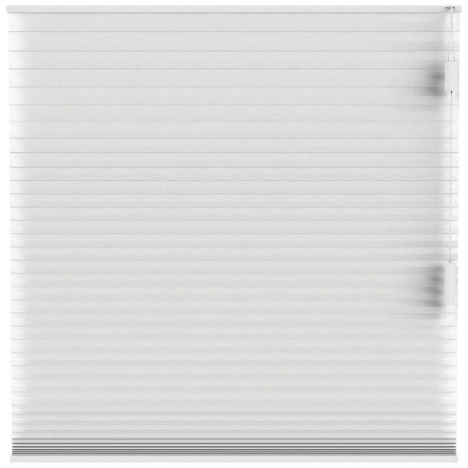 Leen Bakker - Fenstr Plisségordijn Montreal Dubbel 25mm Verduisterend - (10329) - Polyester - Wit - 120x10x10 Cm afbeelding 1
