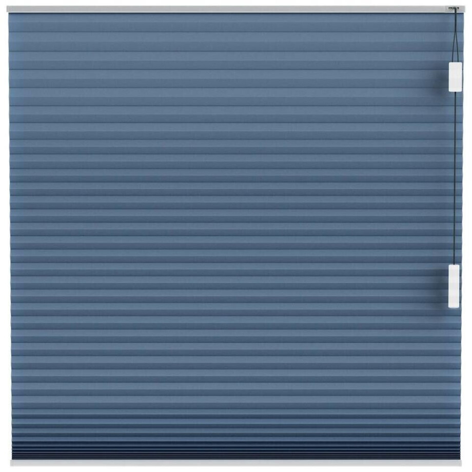 Leen Bakker - Fenstr Plisségordijn Montreal Dubbel 25mm Verduisterend - Donker (35508) - Polyester - Blauw - 120x10x10 Cm afbeelding 1