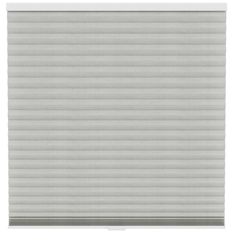Leen Bakker - Fenstr Plisségordijn Sidney Dubbel 45mm Transparant - Linnen (25514) - Polyester - Grijs - 120x10x10 Cm afbeelding 1