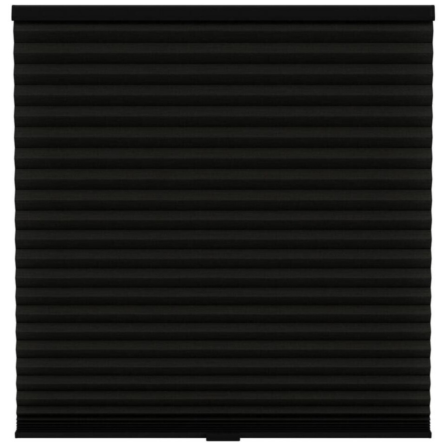 Leen Bakker - Fenstr Plisségordijn Chicago Dubbel 45mm Verduisterend - (15025) - Polyester - Zwart - 120x10x10 Cm Leen Bakker - Fenstr Plisségordijn Chicago Dubbel 45mm Verduisterend - (15025) - Polyester - Zwart - 120x10x10 Cm afbeelding 1