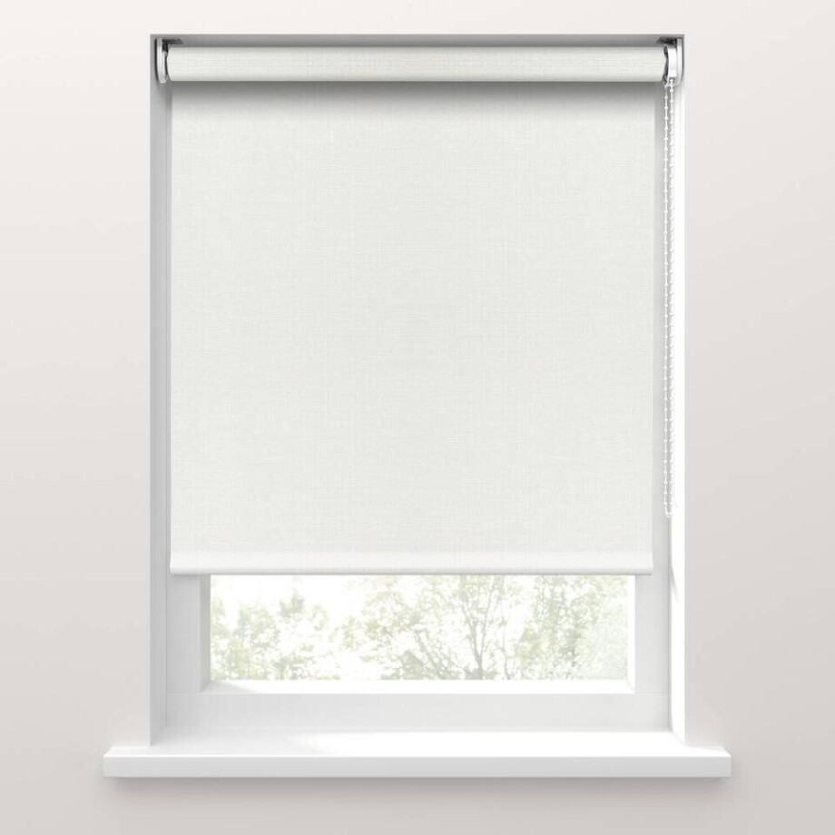 25% korting - Leen Bakker - Fenstr Rolgordijn Lucca Lichtdoorlatend - (10025) - Polyester - Wit - 120x10x10 Cm 25% korting - Leen Bakker - Fenstr Rolgordijn Lucca Lichtdoorlatend - (10025) - Polyester - Wit - 120x10x10 Cm afbeelding 1