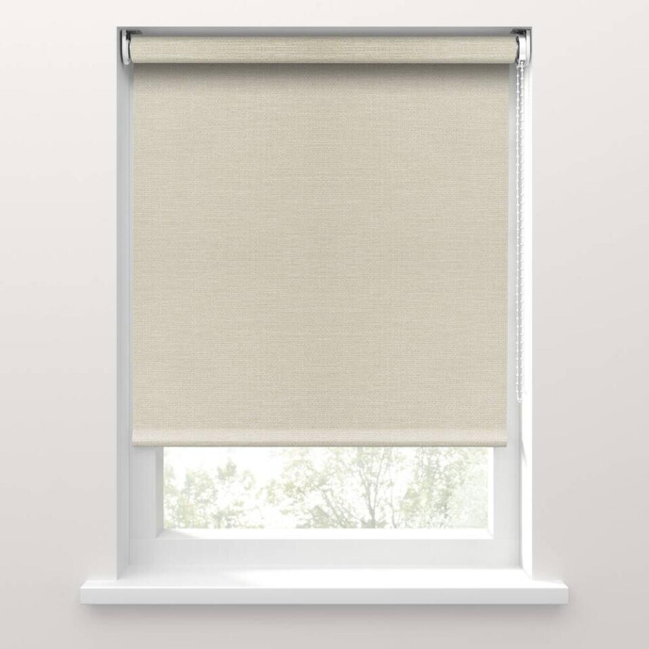 Leen Bakker - Fenstr Rolgordijn Lucca Lichtdoorlatend - (25018) - Polyester - Beige - 120x10x10 Cm afbeelding 1