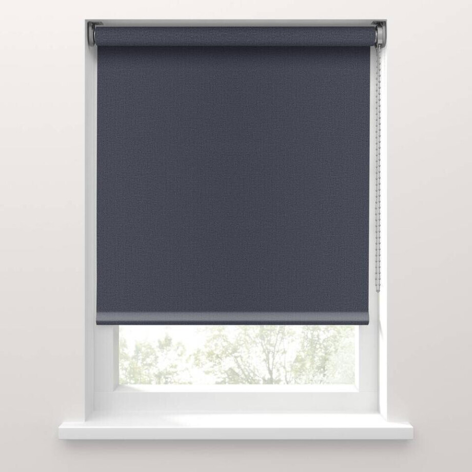 Leen Bakker - Fenstr Rolgordijn Stockholm Lichtdoorlatend - (20058) - Polyester - Grijs - 120x10x10 Cm afbeelding 1