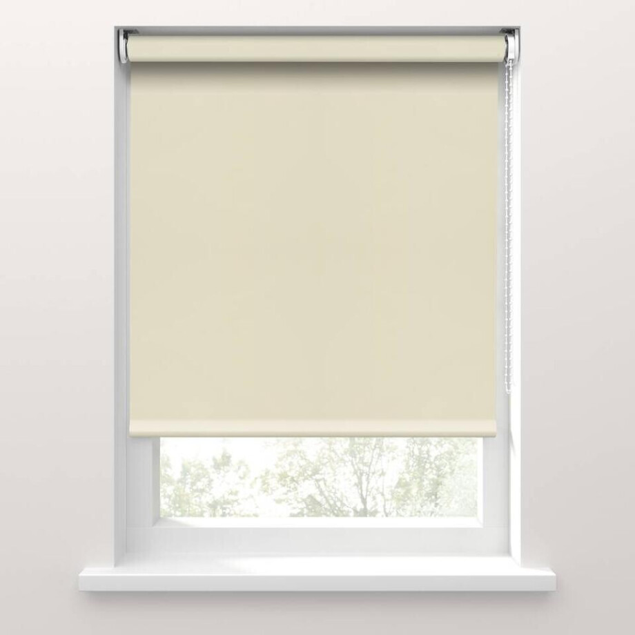 Leen Bakker - Rolgordijn Latina Verduisterend - (25035) - Polyester - Beige - 120x10x10 Cm Leen Bakker - Rolgordijn Latina Verduisterend - (25035) - Polyester - Beige - 120x10x10 Cm afbeelding 1