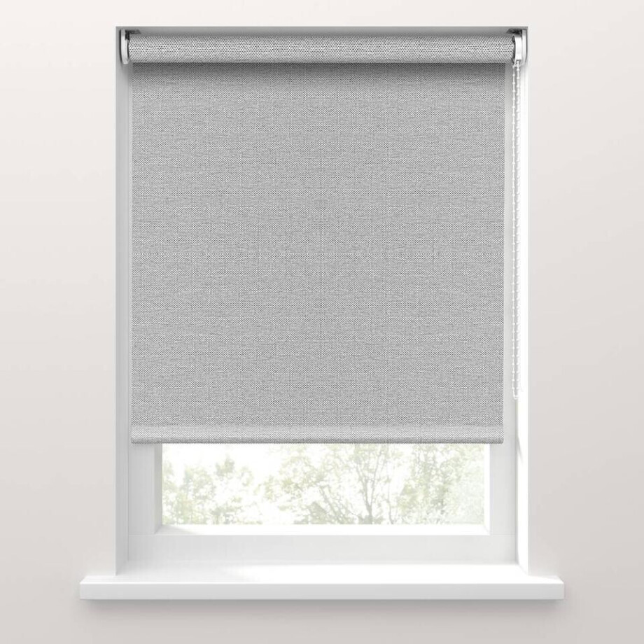 25% korting - Leen Bakker - Fenstr Rolgordijn Turijn Verduisterend - (20060) - Polyester - Grijs - 120x10x10 Cm afbeelding 1