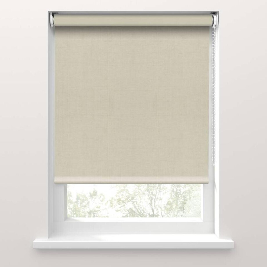 25% korting - Leen Bakker - Fenstr Rolgordijn Granada Verduisterend - Zand (25011) - Polyester - Beige - 120x10x10 Cm 25% korting - Leen Bakker - Fenstr Rolgordijn Granada Verduisterend - Zand (25011) - Polyester - Beige - 120x10x10 Cm afbeelding 1