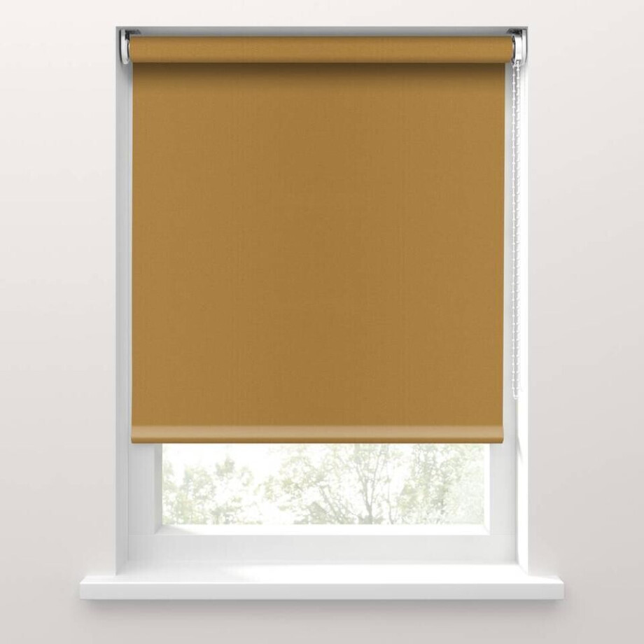 25% korting - Leen Bakker - Fenstr Rolgordijn Stockholm Verduisterend - Oker (70002) - Polyester - Geel - 120x10x10 Cm 25% korting - Leen Bakker - Fenstr Rolgordijn Stockholm Verduisterend - Oker (70002) - Polyester - Geel - 120x10x10 Cm afbeelding 1