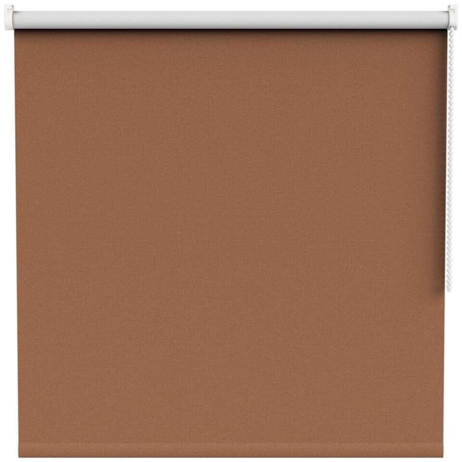 Leen Bakker - Fenstr Rolgordijn Stockholm Verduisterend - Tabak (30954) - Polyester - Bruin - 120x10x10 Cm afbeelding 1