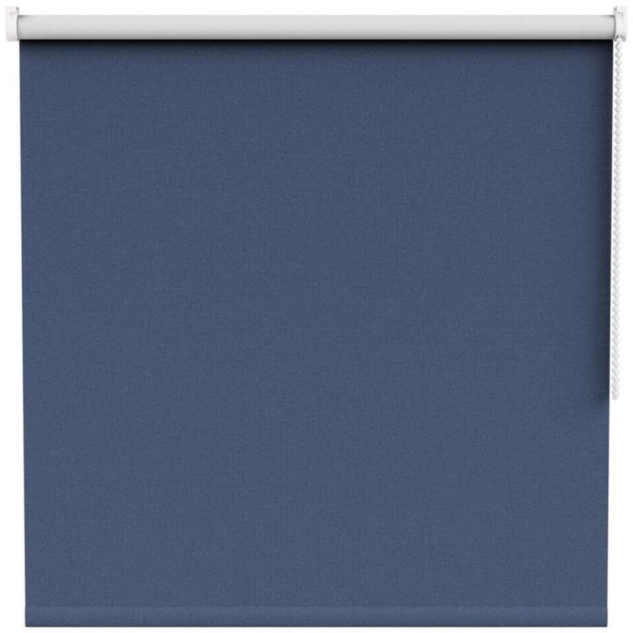 Leen Bakker - Fenstr Rolgordijn Stockholm Verduisterend - Donker (35510) - Polyester - Blauw - 120x10x10 Cm afbeelding 1