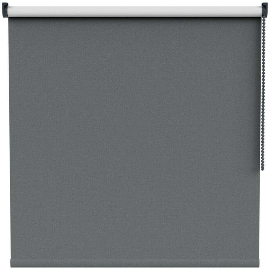 Leen Bakker - Fenstr Rolgordijn Stockholm Verduisterend - Donker (20523) - Polyester - Grijs - 120x10x10 Cm afbeelding 1