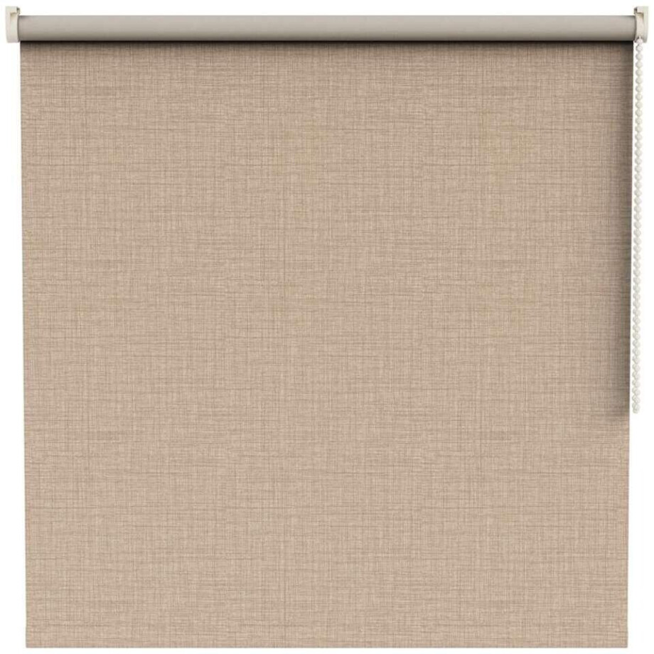 Leen Bakker - Fenstr Rolgordijn Malaga Verduisterend - Licht (30701) - Polyester - Bruin - 120x10x10 Cm afbeelding 1