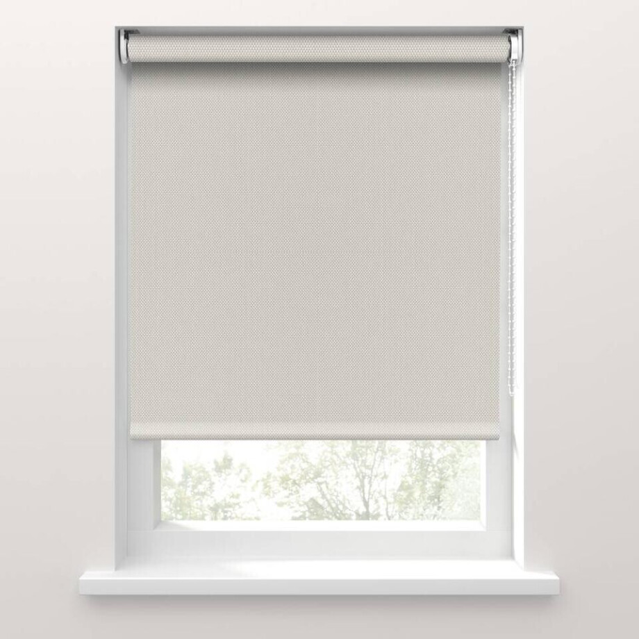Leen Bakker - Fenstr Rolgordijn Rimini Screen - (25020) - Polyester - Beige - 120x10x10 Cm afbeelding 1