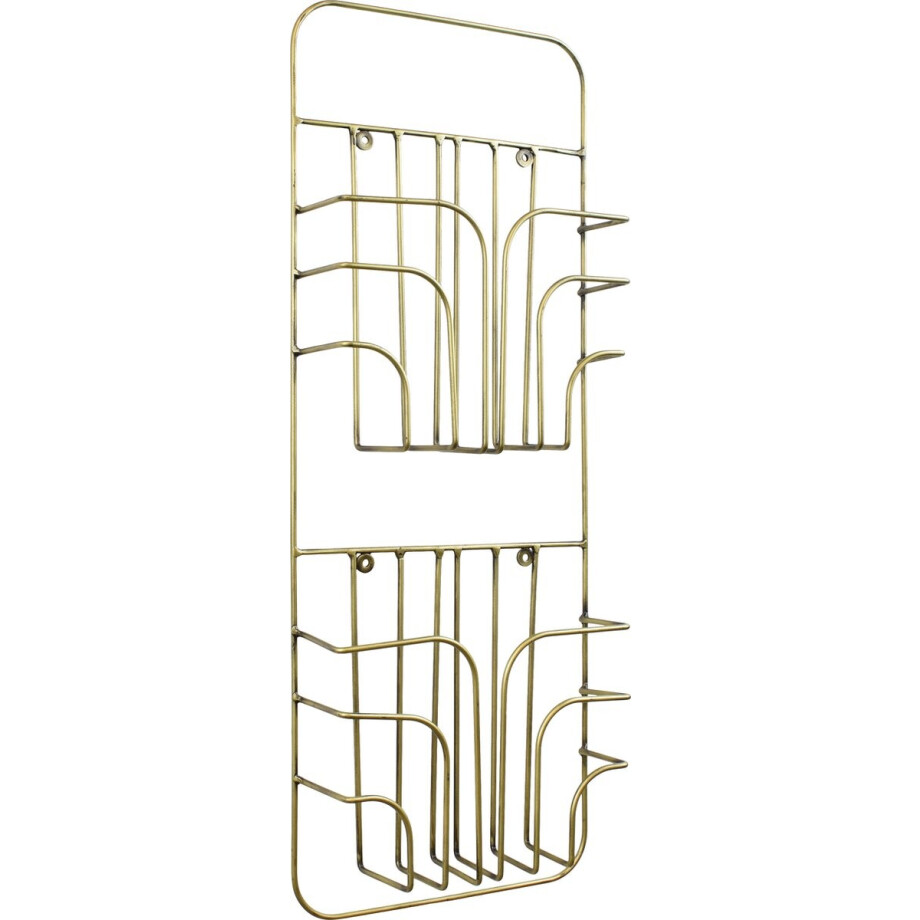 LOFT42 Rowan Large Tijdschriftenrek - Goud - Metaal afbeelding 1