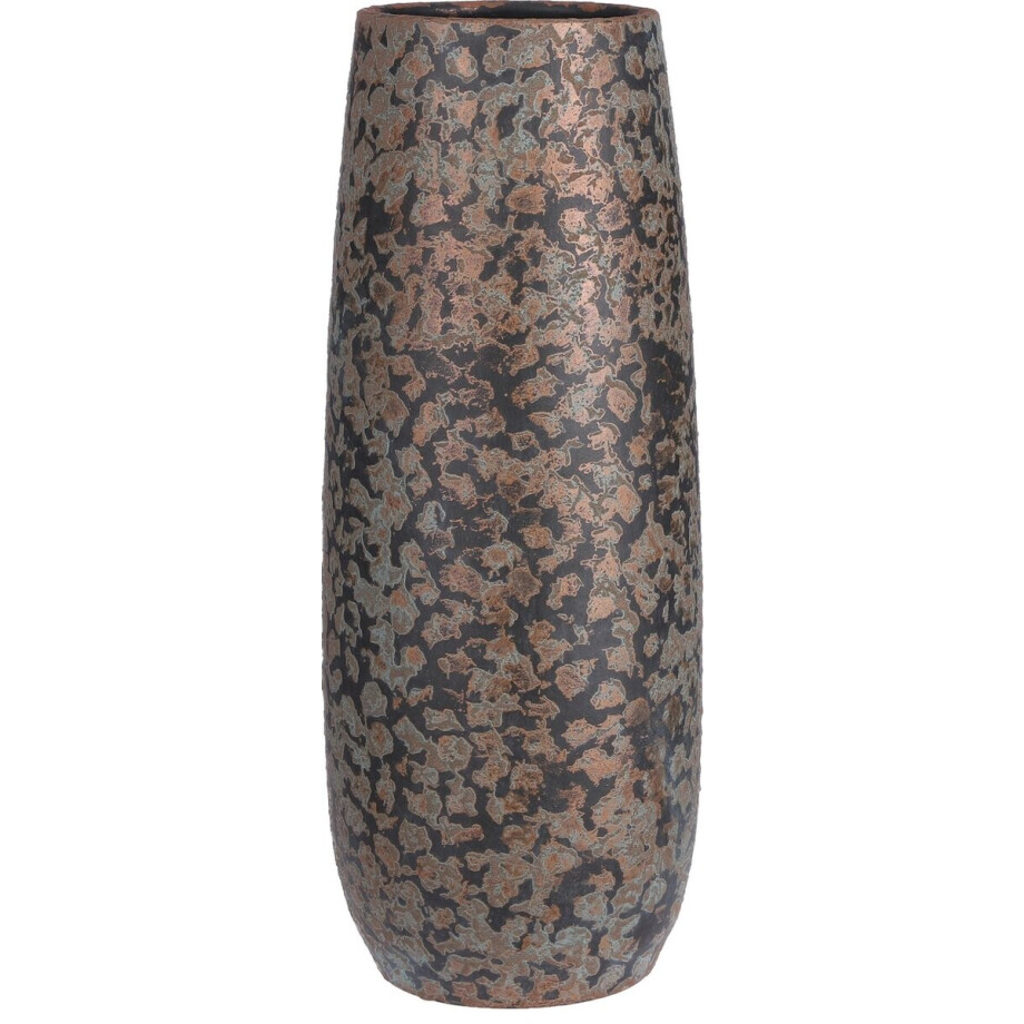 Mica Decorations Clemente Vaas - H55 x Ø21,5 cm - Terracotta - Koper Mica Decorations Clemente Vaas - H55 x Ø21,5 cm - Terracotta - Koper afbeelding 1