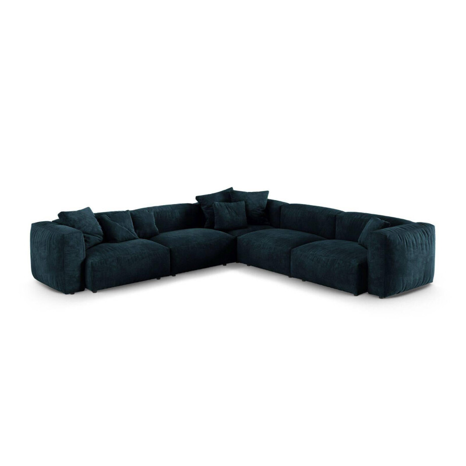 Modulaire hoekbank Martina velvet | Micadoni Home afbeelding 1