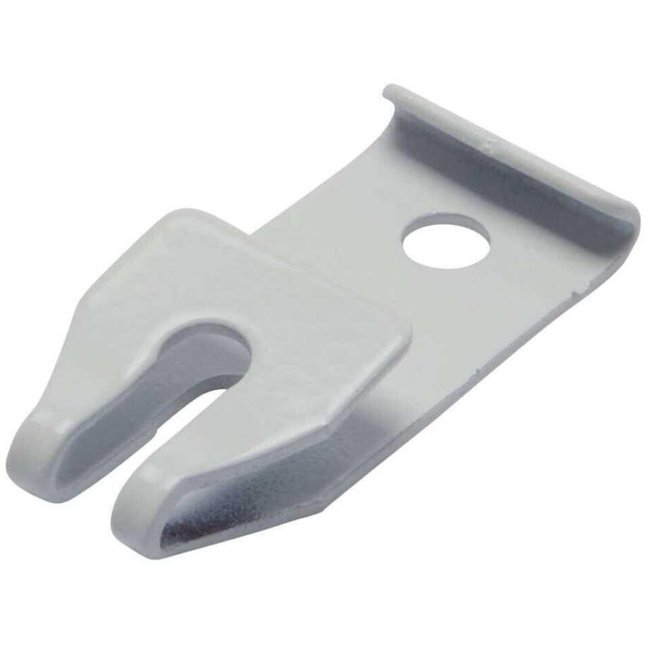 Leen Bakker - Plafondsteunen Plus Rail 5 Stuks - Metaal - Wit afbeelding 1