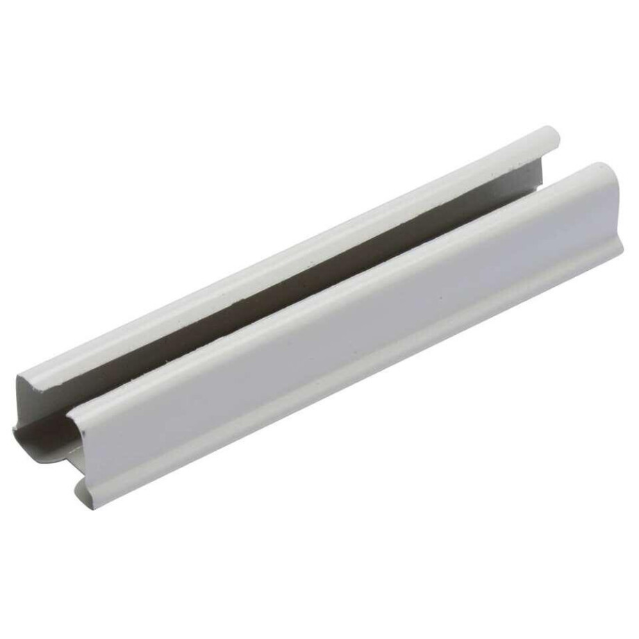 Leen Bakker - Gordijnrailverbinders Plus Rail 2 Stuks - Metaal - Wit afbeelding 1