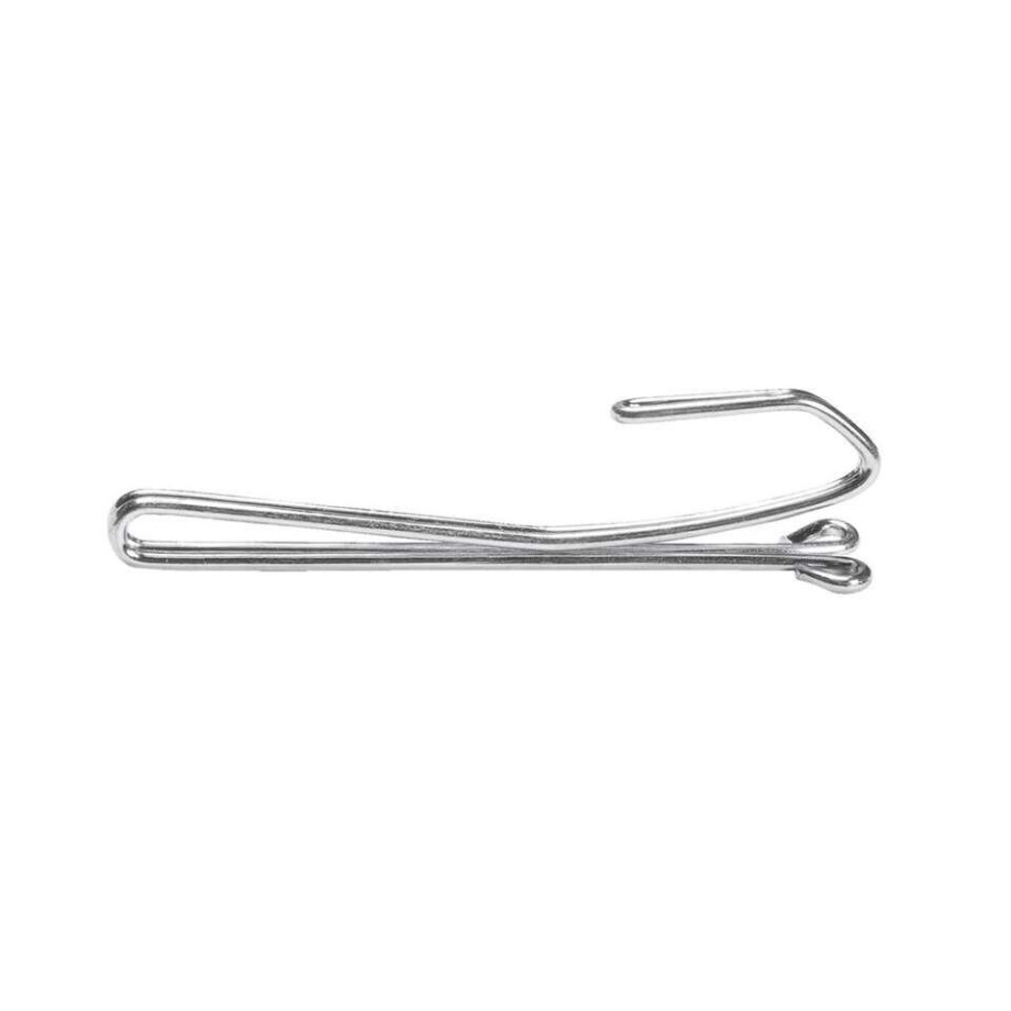Leen Bakker - 25 Metalen Inschuifhaken Hoofdje 0 - Staal - Wit Leen Bakker - 25 Metalen Inschuifhaken Hoofdje 0 - Staal - Wit afbeelding 1