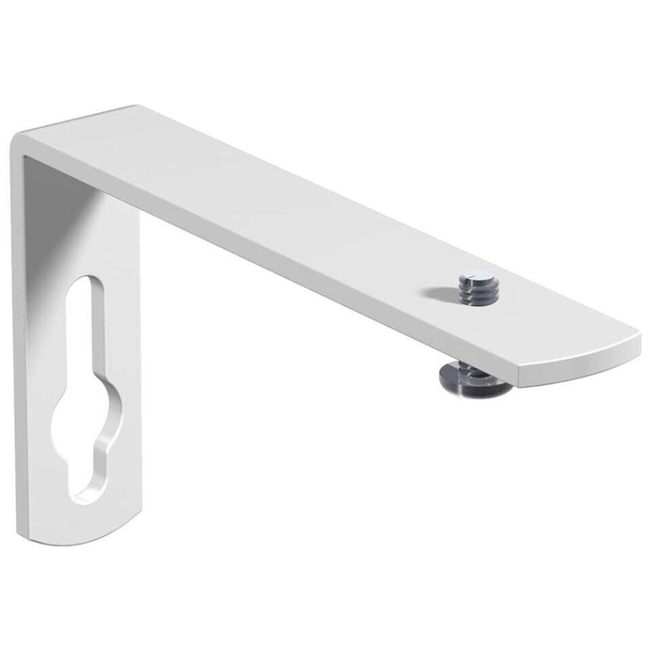 Leen Bakker - Wandsteun Gordijnrail PROF 3,5cm - S/6 (2220082) - Metaal - Wit - 1.5x8.5x20 Cm Leen Bakker - Wandsteun Gordijnrail PROF 3,5cm - S/6 (2220082) - Metaal - Wit - 1.5x8.5x20 Cm afbeelding 1