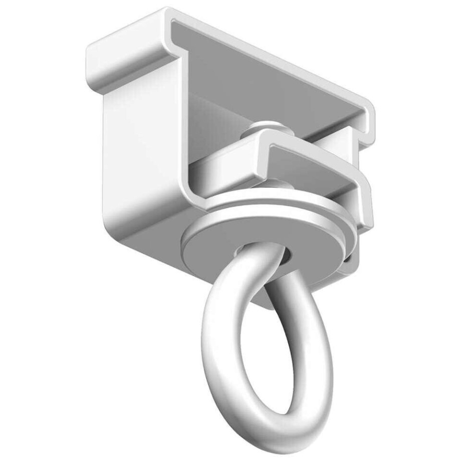 Leen Bakker - Eindkap Gordijnrail PROF - S/2 (2220086) - Metaal/Kunststof - Wit - 1.5x8.5x14 Cm Leen Bakker - Eindkap Gordijnrail PROF - S/2 (2220086) - Metaal/Kunststof - Wit - 1.5x8.5x14 Cm afbeelding 1