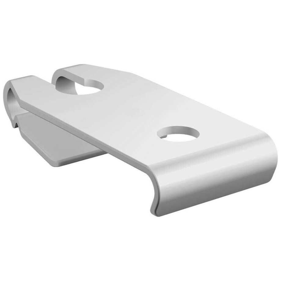 Leen Bakker - Plafondsteun Gordijnrail PROF - S/6 (2220087) - Metaal - Wit - 1.5x8.5x14 Cm Leen Bakker - Plafondsteun Gordijnrail PROF - S/6 (2220087) - Metaal - Wit - 1.5x8.5x14 Cm afbeelding 1