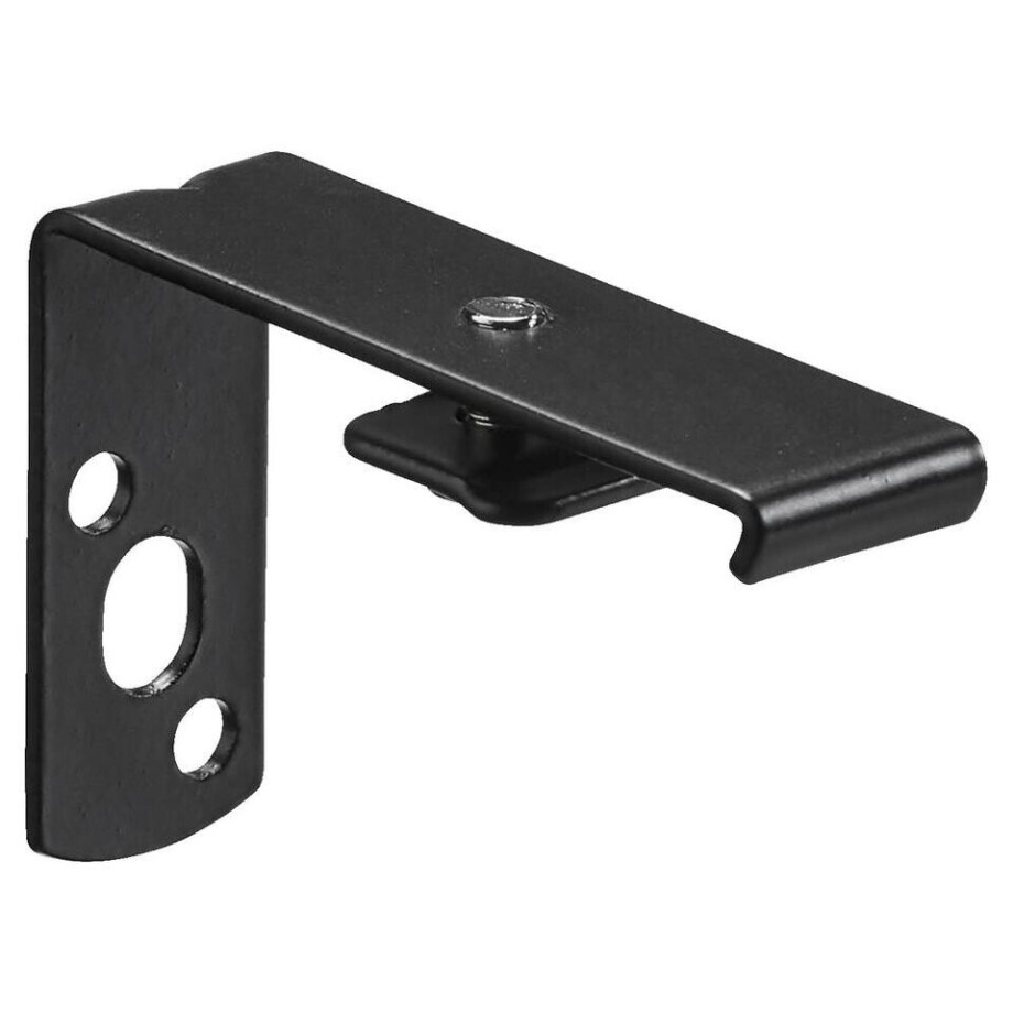 Leen Bakker - Wandsteun 60 Mm 3 Stuks - 60 Mm - Metaal - Zwart Leen Bakker - Wandsteun 60 Mm 3 Stuks - 60 Mm - Metaal - Zwart afbeelding 1