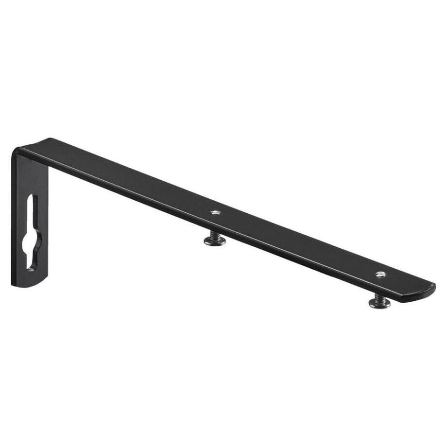 Leen Bakker - Afstandsteun 200mm 2 Stuks - IJzer - Zwart Leen Bakker - Afstandsteun 200mm 2 Stuks - IJzer - Zwart afbeelding 1