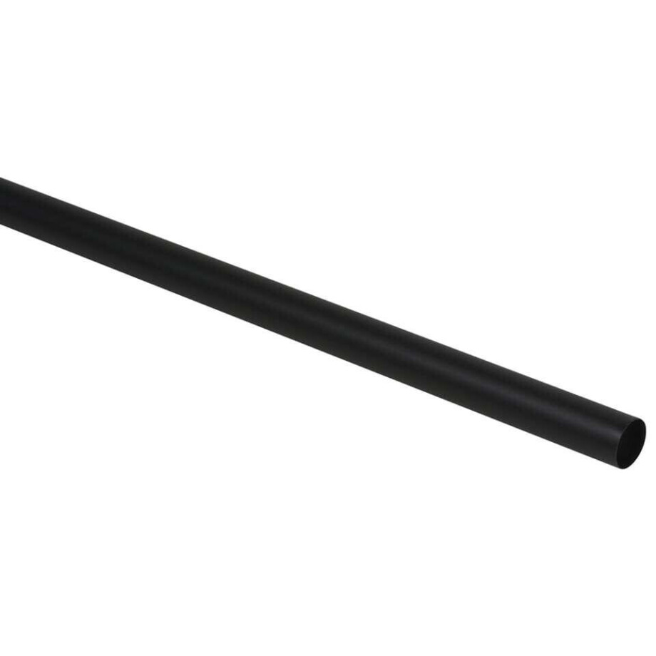 Leen Bakker - Gordijnroede 240cm - Ø16mm (1209078) - Metaal - Zwart Leen Bakker - Gordijnroede 240cm - Ø16mm (1209078) - Metaal - Zwart afbeelding 1