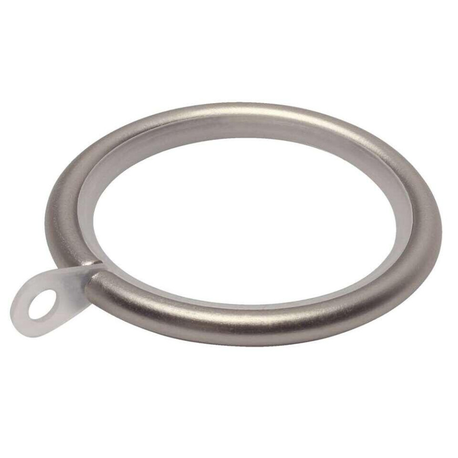 Leen Bakker - 10 Ringen + Inlage Ø28mm - Rvs - Metaal - Zilverkleurig afbeelding 1