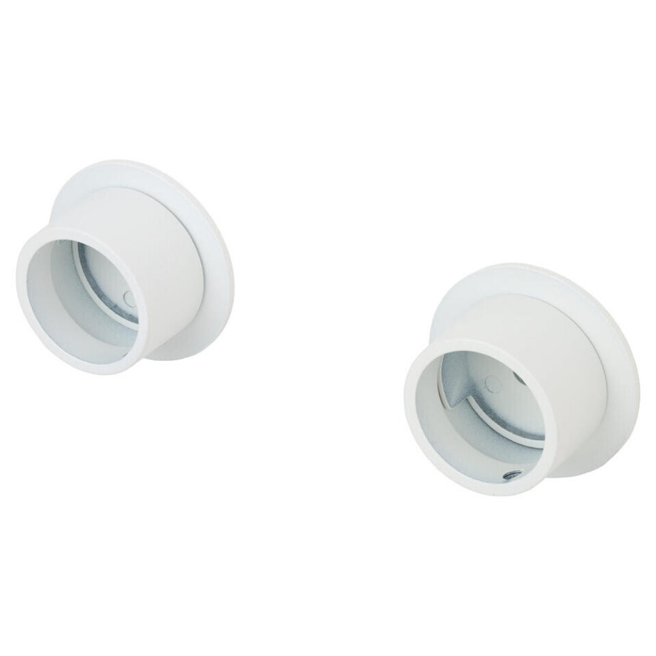Leen Bakker - Wandbeslag Gordijnroede - - Ø28mm - S/2 (2016370) - Metaal - Wit Leen Bakker - Wandbeslag Gordijnroede - - Ø28mm - S/2 (2016370) - Metaal - Wit afbeelding 1