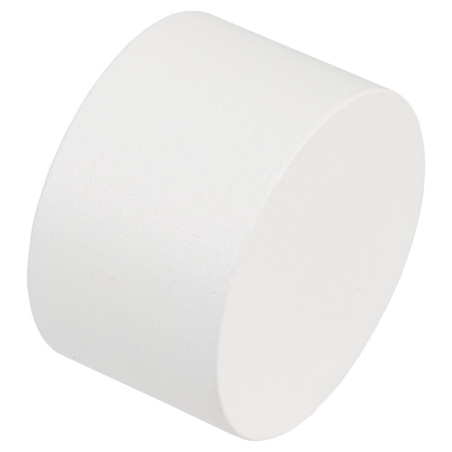 Leen Bakker - Eindknop Gordijnroede - Ø28 Mm - S/2 (2016375) - Metaal - Wit Leen Bakker - Eindknop Gordijnroede - Ø28 Mm - S/2 (2016375) - Metaal - Wit afbeelding 1