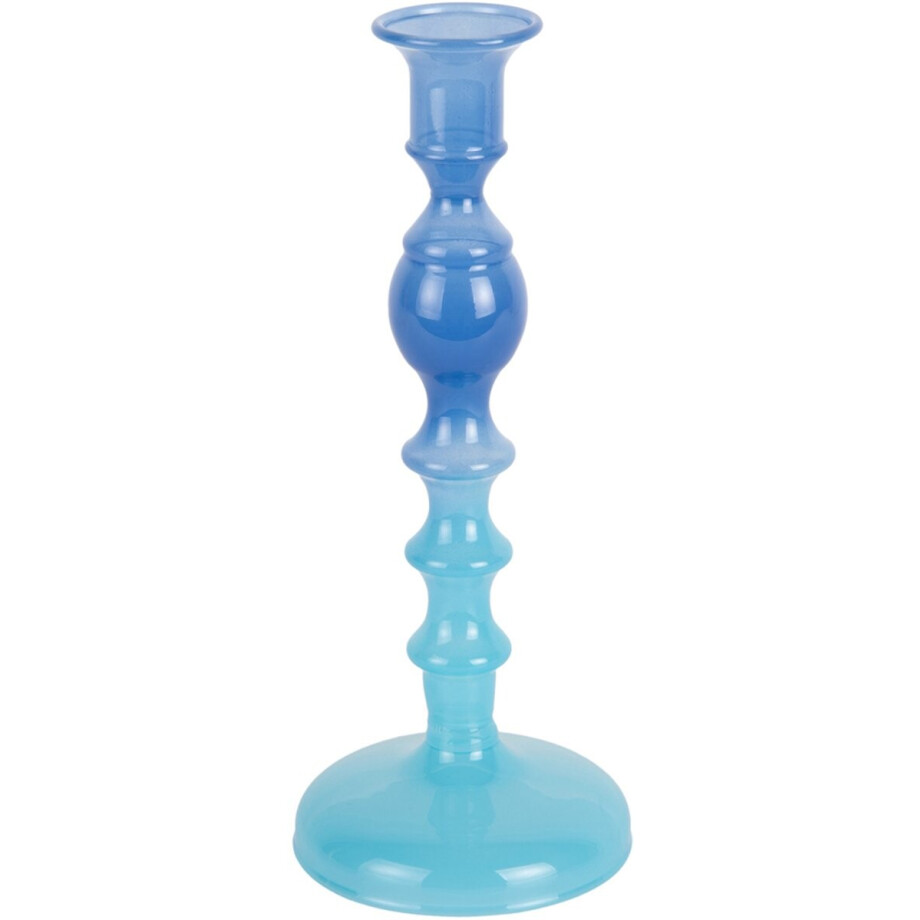 Present Time - Kandelaar Grato Mecer Medium - Cobalt Blue & Soft Blue afbeelding 1