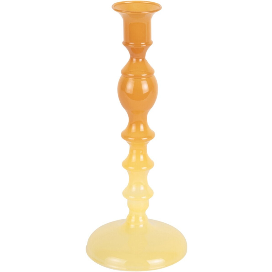 Present Time - Kandelaar Grato Mecer Medium - Ochre yellow & soft yellow afbeelding 1