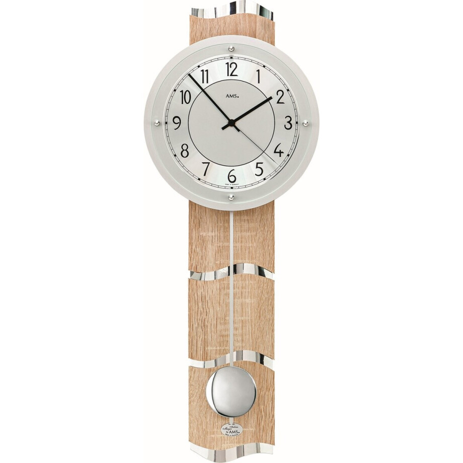 AMS 5214 moderne wandklok RC afbeelding 1