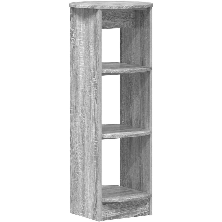 vidaXL - Bijzetkast - Grijs - sonoma - 40 - x - 40 - x - 100 - cm - Geconstrueerd - hout vidaXL - Bijzetkast - Grijs - sonoma - 40 - x - 40 - x - 100 - cm - Geconstrueerd - hout afbeelding 1