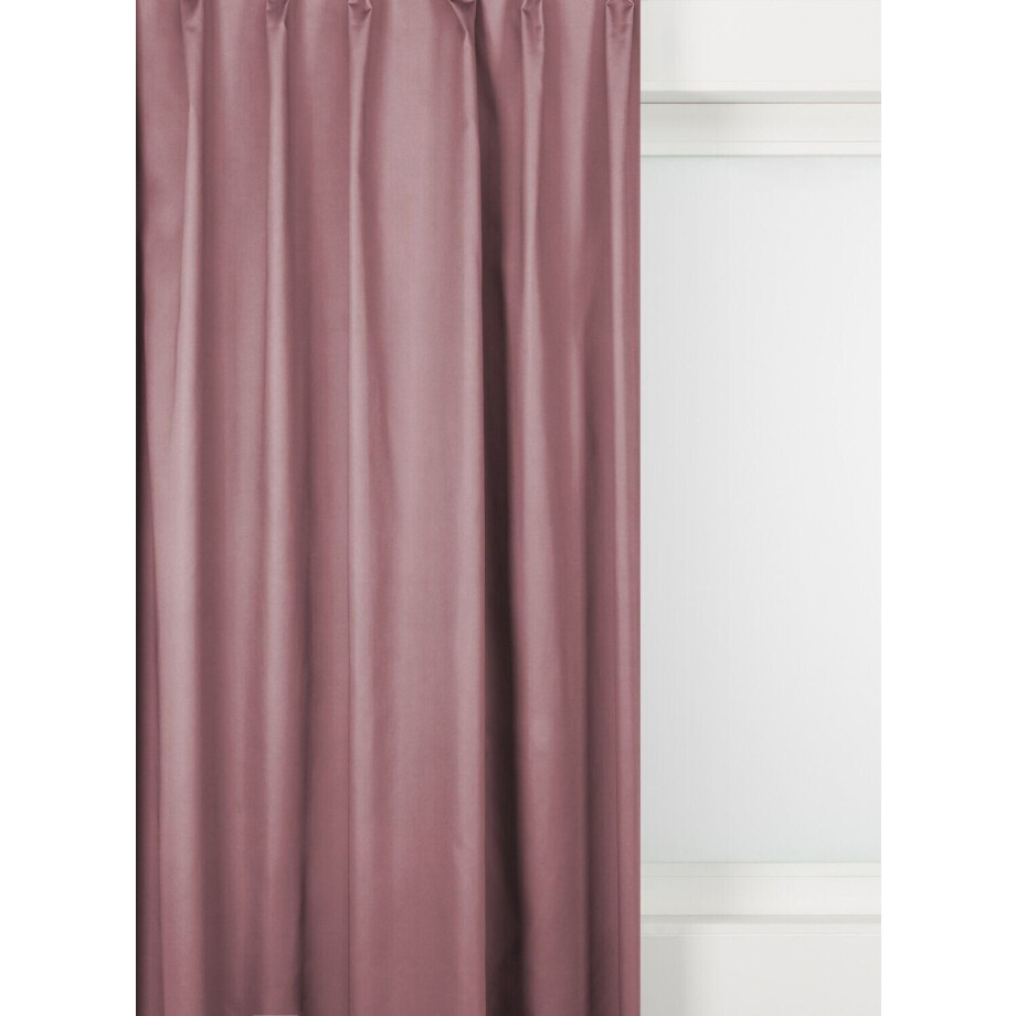 HEMA HEMA Gordijnstof Velours Oud Roze (oudroze) HEMA HEMA Gordijnstof Velours Oud Roze (oudroze) afbeelding 1