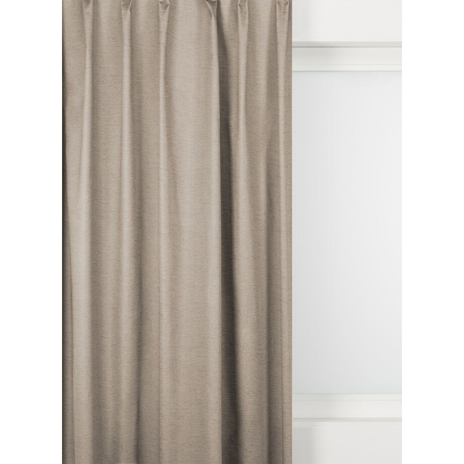 HEMA HEMA Gordijnstof Spijkernisse Zand (zand) HEMA HEMA Gordijnstof Spijkernisse Zand (zand) afbeelding 1