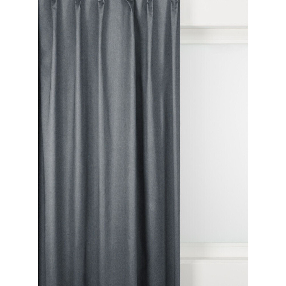 HEMA HEMA Gordijnstof Vorden Lichtdoorlatend Blauw (blauw) HEMA HEMA Gordijnstof Vorden Lichtdoorlatend Blauw (blauw) afbeelding 1