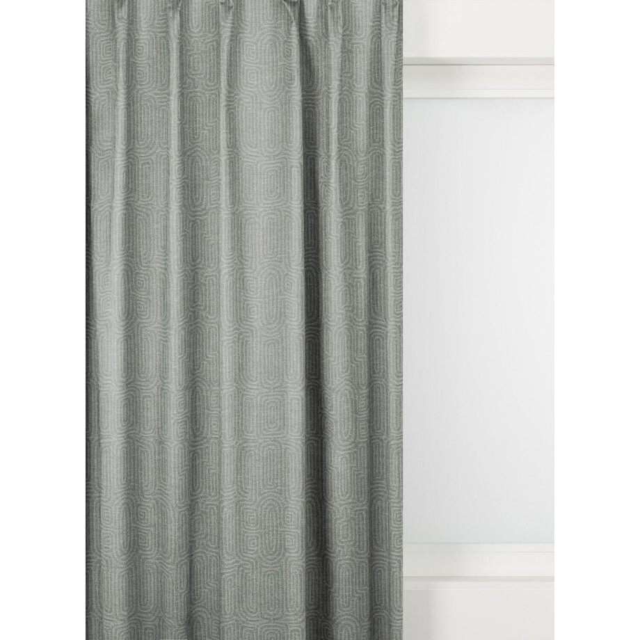 HEMA HEMA Gordijnstof Muiden Art Deco Groen (groen) HEMA HEMA Gordijnstof Muiden Art Deco Groen (groen) afbeelding 1