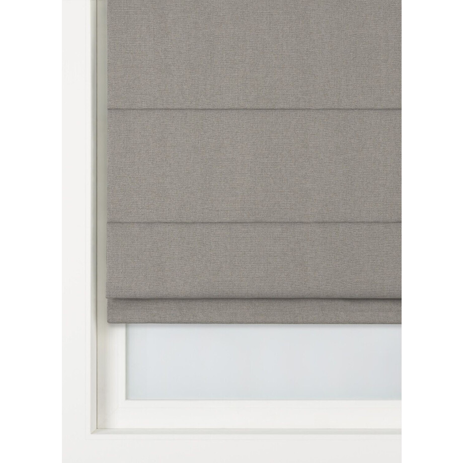 HEMA HEMA Vouwgordijn Lemmer Grijs (grijs) HEMA HEMA Vouwgordijn Lemmer Grijs (grijs) afbeelding 1