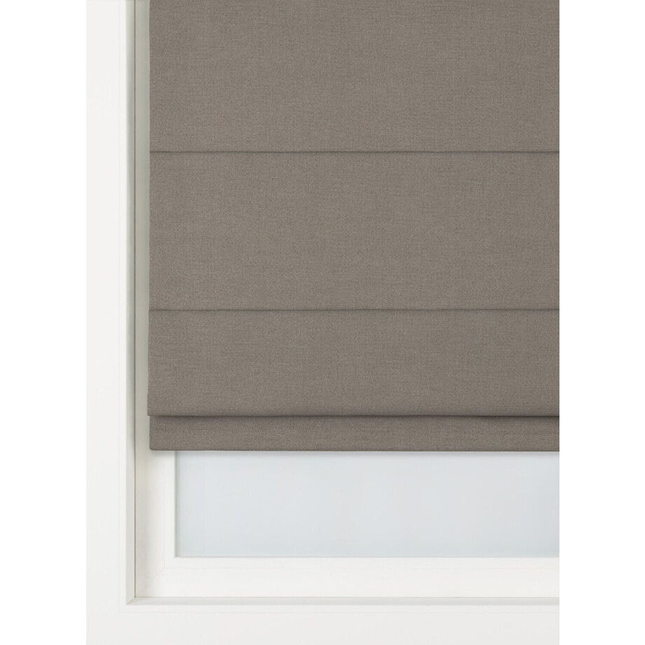 HEMA HEMA Vouwgordijn Wijnegem Verduisterend Taupe (taupe) afbeelding 1
