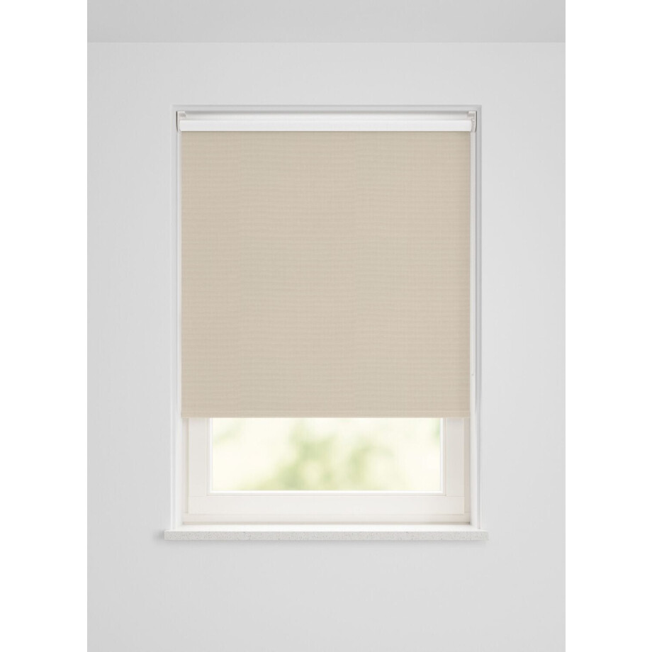 HEMA HEMA Rolgordijn Verduisterend Uni Beige (beige) HEMA HEMA Rolgordijn Verduisterend Uni Beige (beige) afbeelding 1