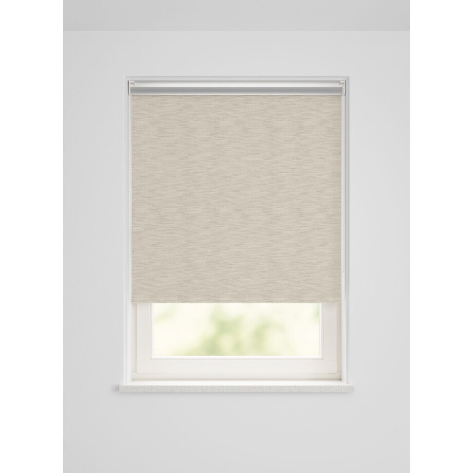 HEMA HEMA Rolgordijn Verduisterend Structuur Beige (beige) HEMA HEMA Rolgordijn Verduisterend Structuur Beige (beige) afbeelding 1