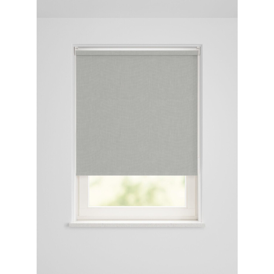 HEMA HEMA Rolgordijn Verduisterend Fijne Structuur Grijs (grijs) HEMA HEMA Rolgordijn Verduisterend Fijne Structuur Grijs (grijs) afbeelding 1