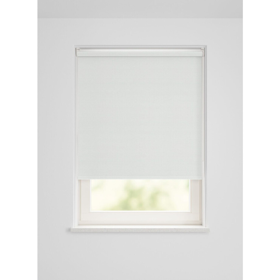 HEMA HEMA Rolgordijn Verduisterend Structuur (wit) HEMA HEMA Rolgordijn Verduisterend Structuur (wit) afbeelding 1